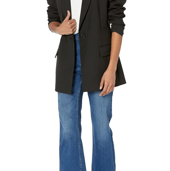 The Drop Blake Long Blazer - Picture 3 of 6